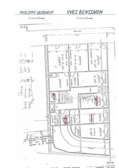 Local commercial dans La Baule-Escoublac à louer - Plan d’étage – Image 2 sur 2