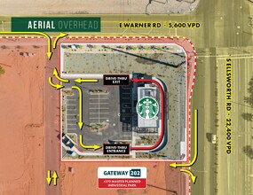 4418 S Ellsworth Rd, Mesa, AZ - VUE AÉRIENNE vue de carte - Image1