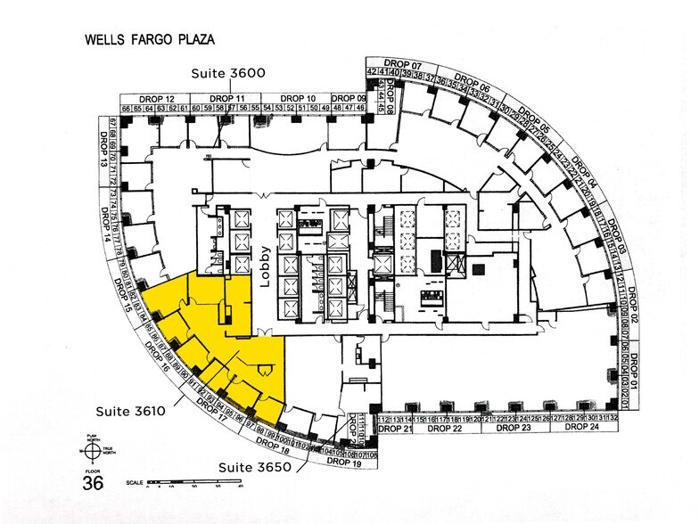 1000 Louisiana St, Houston, TX à louer - Plan de site – Image 2 sur 67