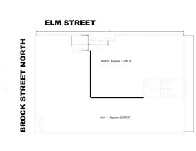 124 Brock St N, Whitby, ON à louer Plan de site– Image 1 sur 7