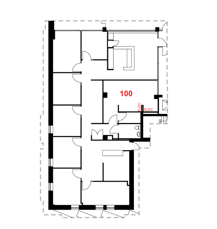 222 Somerset St W, Ottawa, ON à louer Plan d’étage– Image 1 sur 1