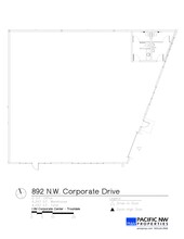 1020-1080 NW Corporate Dr, Troutdale, OR à louer Plan de site– Image 1 sur 1