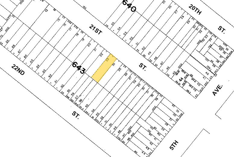 214 21st St, Brooklyn, NY à vendre - Plan cadastral – Image 3 sur 4