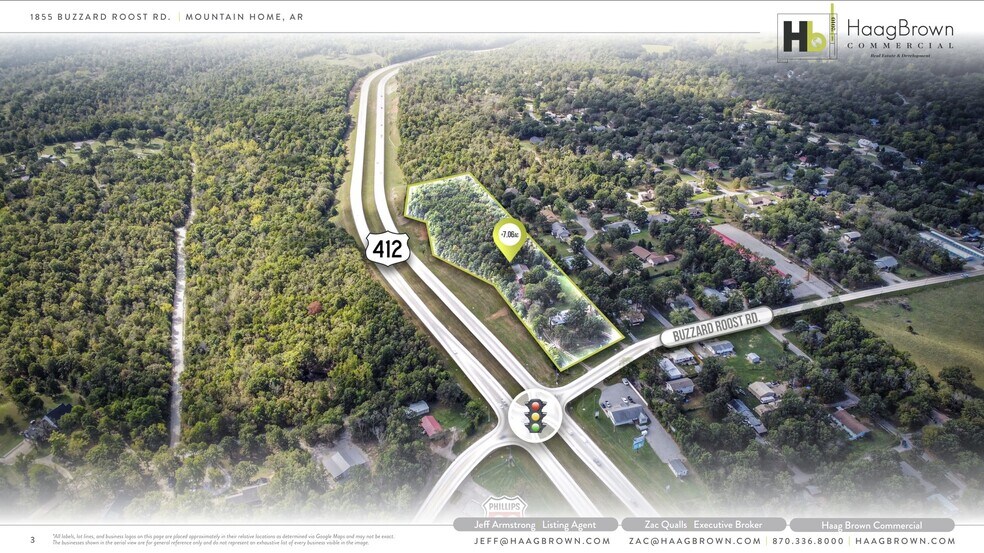 1855 Buzzard Roost rd, Mountain Home, AR à vendre - Photo de l’immeuble – Image 3 sur 9