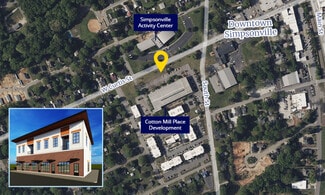 Plus de détails pour 311 W Curtis St, Simpsonville, SC - Terrain à vendre