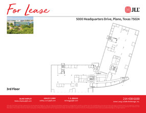 5000 Headquarters Dr, Plano, TX à louer Plan d’étage– Image 1 sur 2