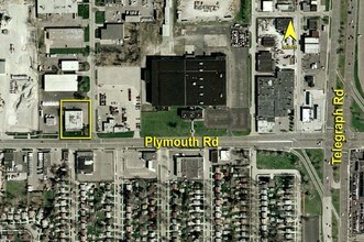 24800 Plymouth Rd, Redford, MI - VUE AÉRIENNE  vue de carte