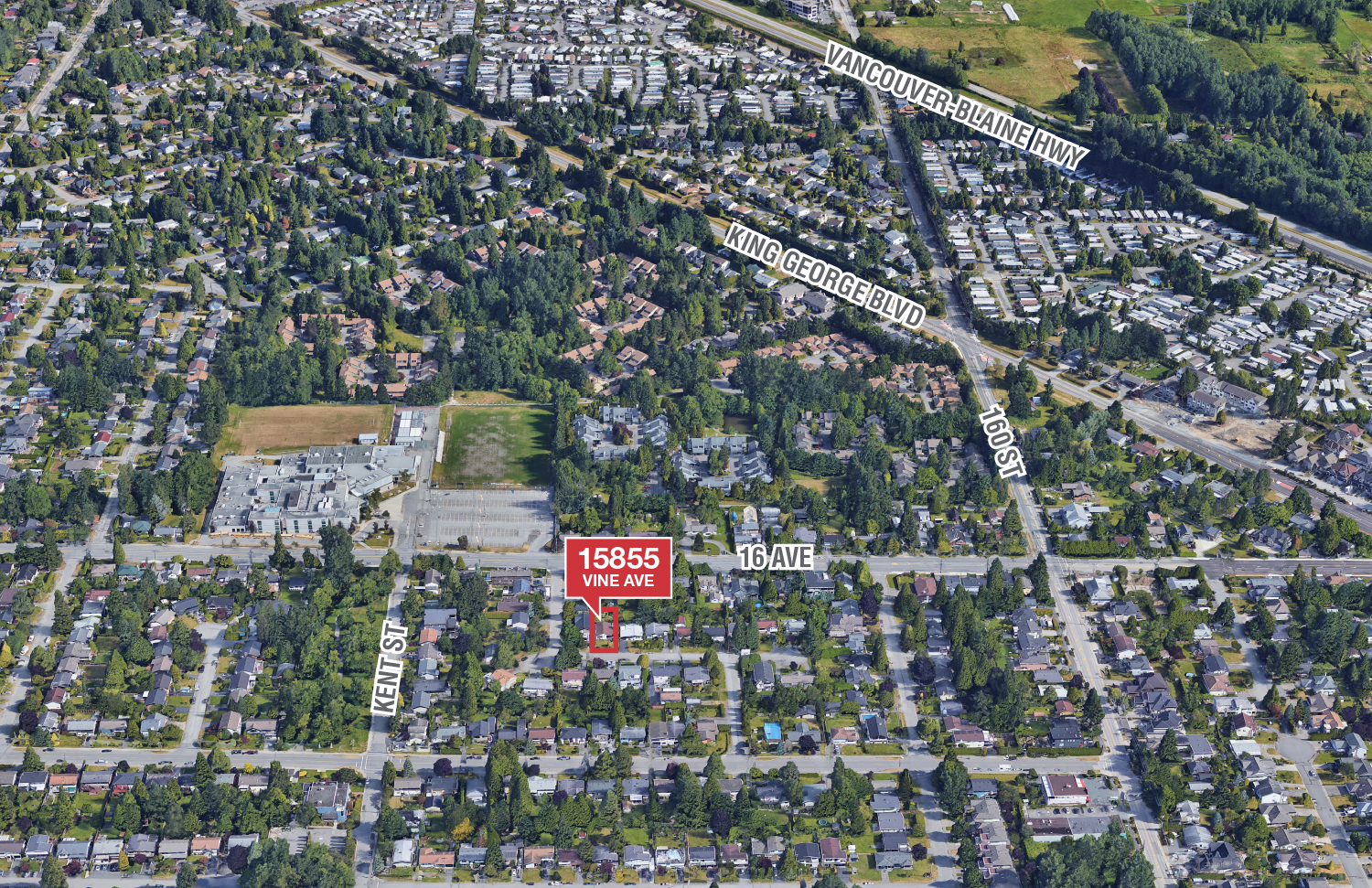 15855 Vine Av, White Rock, BC à vendre Photo principale– Image 1 sur 3