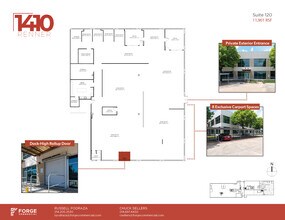 1410 E Renner Rd, Richardson, TX à louer Plan d’étage– Image 1 sur 3