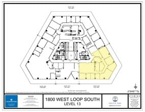 1800 West Loop S, Houston, TX à louer Plan d’étage– Image 1 sur 1