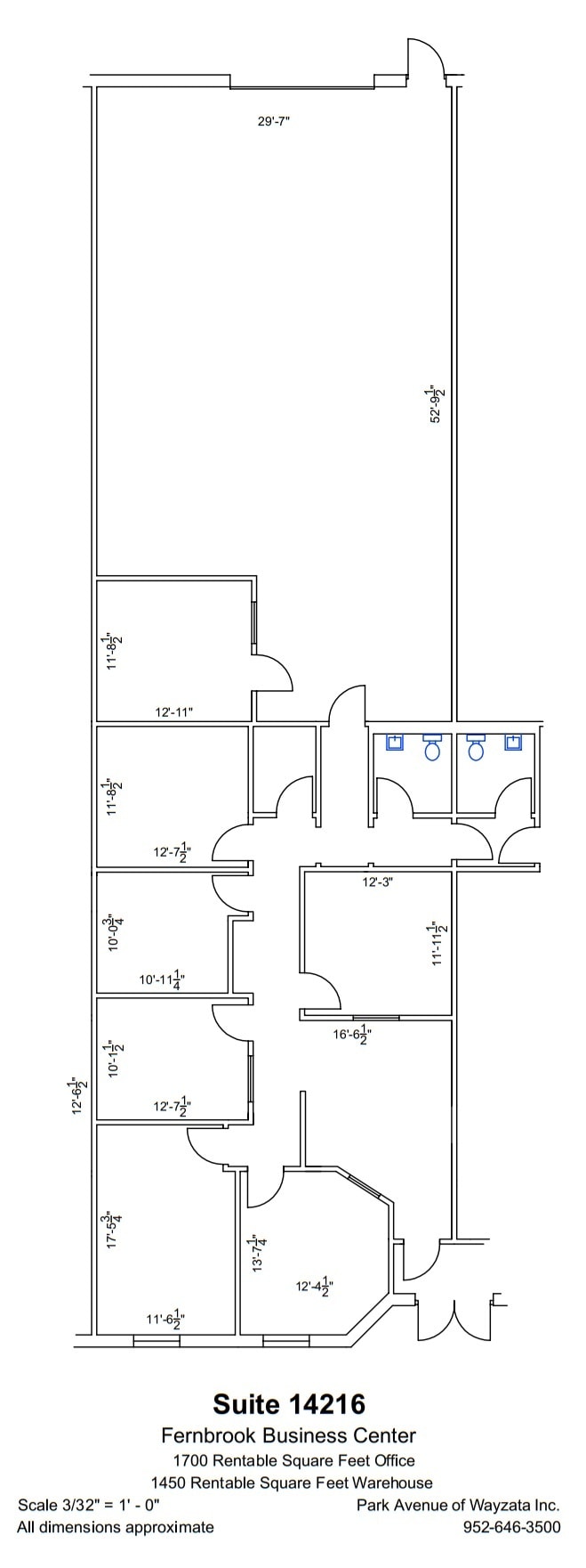 14200-14280 N 23rd Ave, Plymouth, MN à louer Plan d’étage– Image 1 sur 1