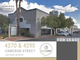 Plus de détails pour 4290 Cameron St, Las Vegas, NV - Bureau, Industriel/Logistique à louer