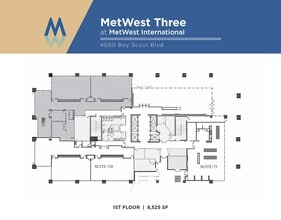 4010 W Boy Scout Blvd, Tampa, FL à louer Plan d’étage– Image 2 sur 2