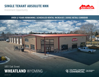 Plus de détails pour 1851 Oak St, Wheatland, WY - Industriel/Logistique à vendre