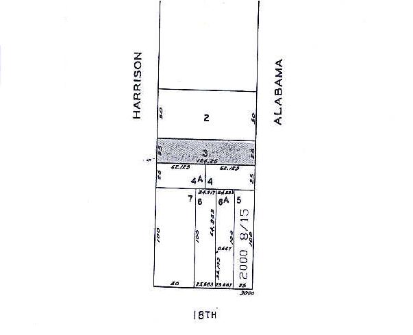 560 Alabama St, San Francisco, CA à louer - Plan cadastral – Image 2 sur 2