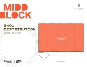 2400-2406 Dunavant St, Charlotte, NC à louer Plan d’étage– Image 1 sur 1