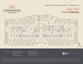 1601 W Fountainhead Pky, Tempe, AZ à louer Plan d’étage– Image 1 sur 1