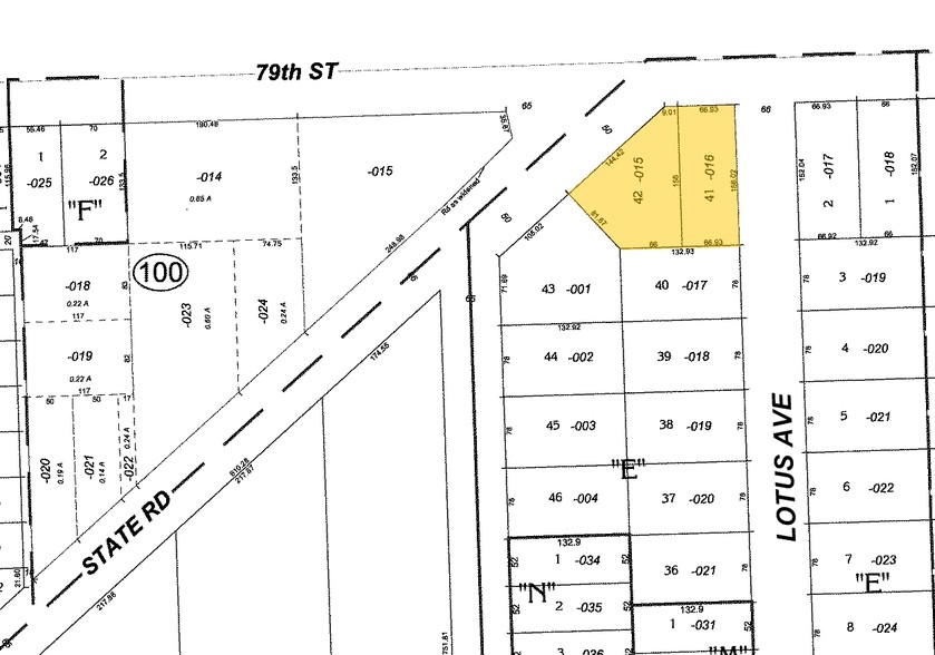 5445 W 79th St, Burbank, IL à louer - Plan cadastral – Image 2 sur 2