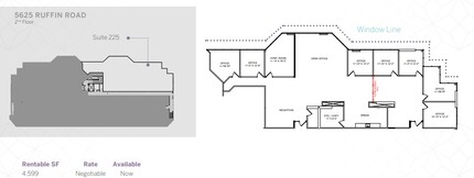5575 Ruffin Rd, San Diego, CA à louer Plan d’étage– Image 1 sur 1