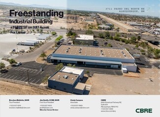 Plus de détails pour 3711 Paseo del Norte NE, Albuquerque, NM - Industriel/Logistique à louer