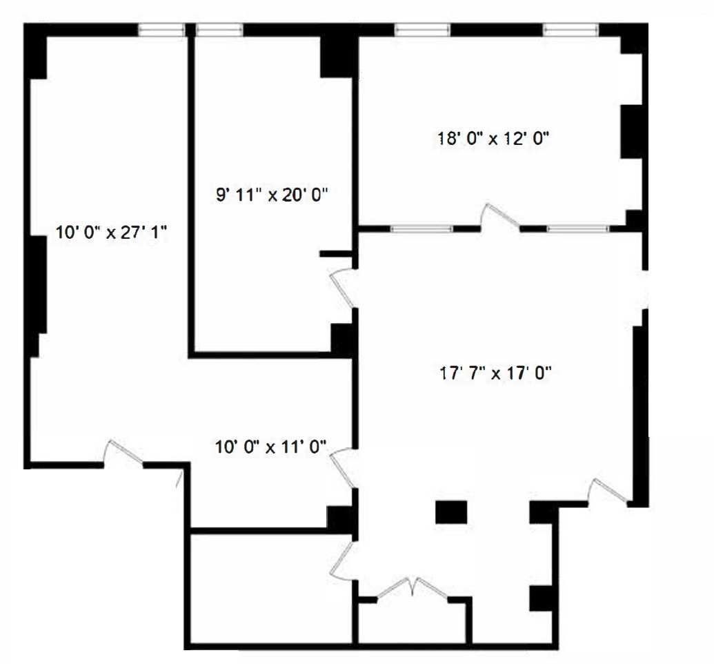 401 S LaSalle St, Chicago, IL à louer Plan d’étage– Image 1 sur 1