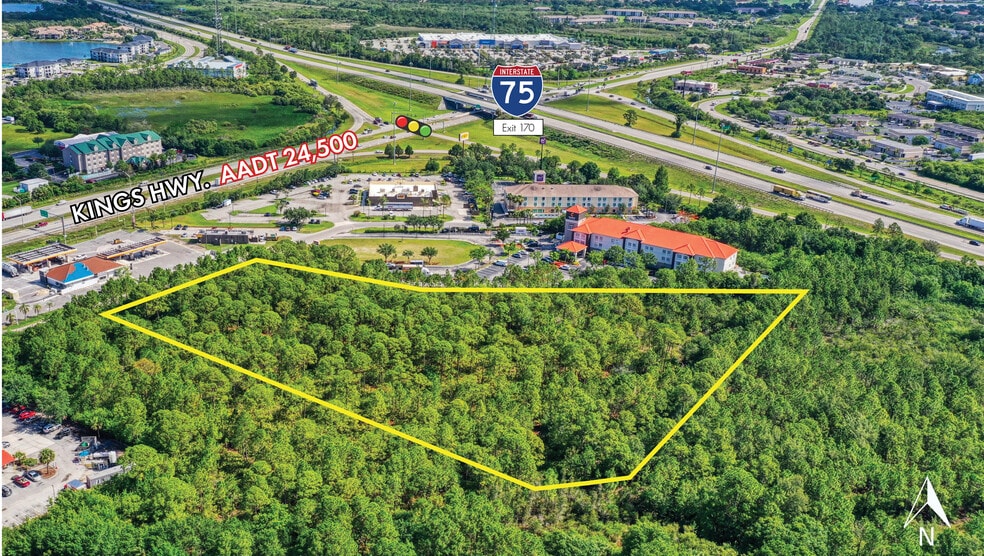 902-904 Kings Hwy, Port Charlotte, FL à vendre - Aérien – Image 1 sur 6