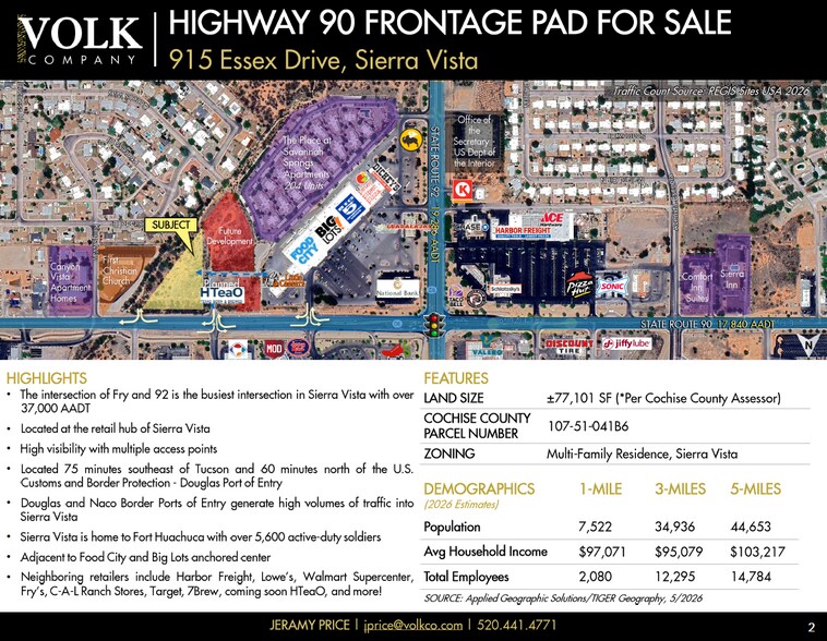 915 Essex Dr, Sierra Vista, AZ à vendre - Autre – Image 2 sur 3