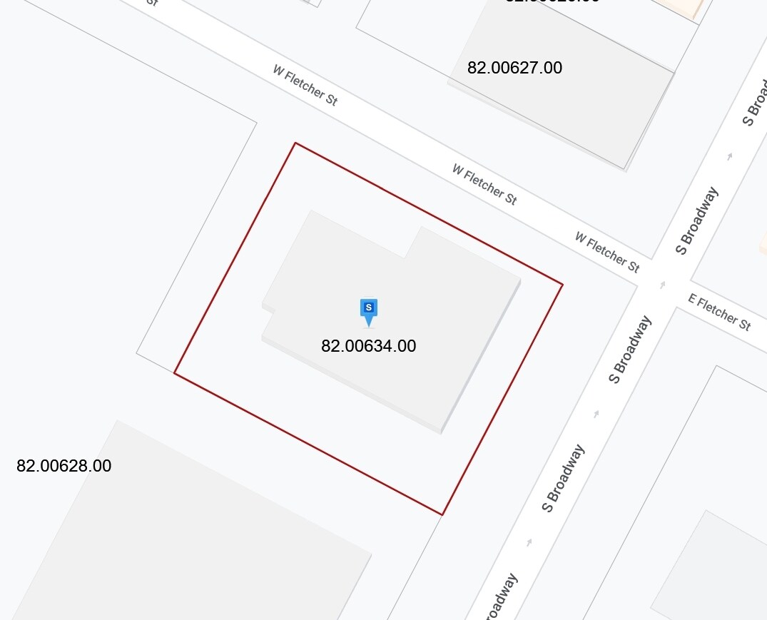 202 S Broadway, Crookston, MN à louer Plan cadastral– Image 1 sur 2