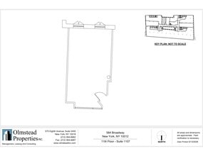 584-590 Broadway, New York, NY à louer Plan de site– Image 2 sur 2