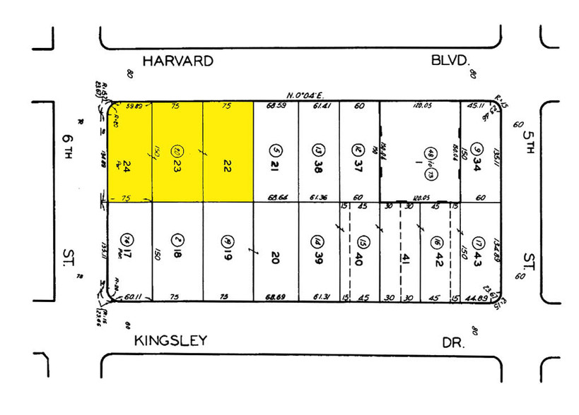 3727 W 6th St, Los Angeles, CA à louer - Plan cadastral – Image 2 sur 5