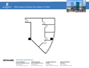 3010 Lyndon B Johnson Fwy, Dallas, TX à louer Plan de site– Image 1 sur 2