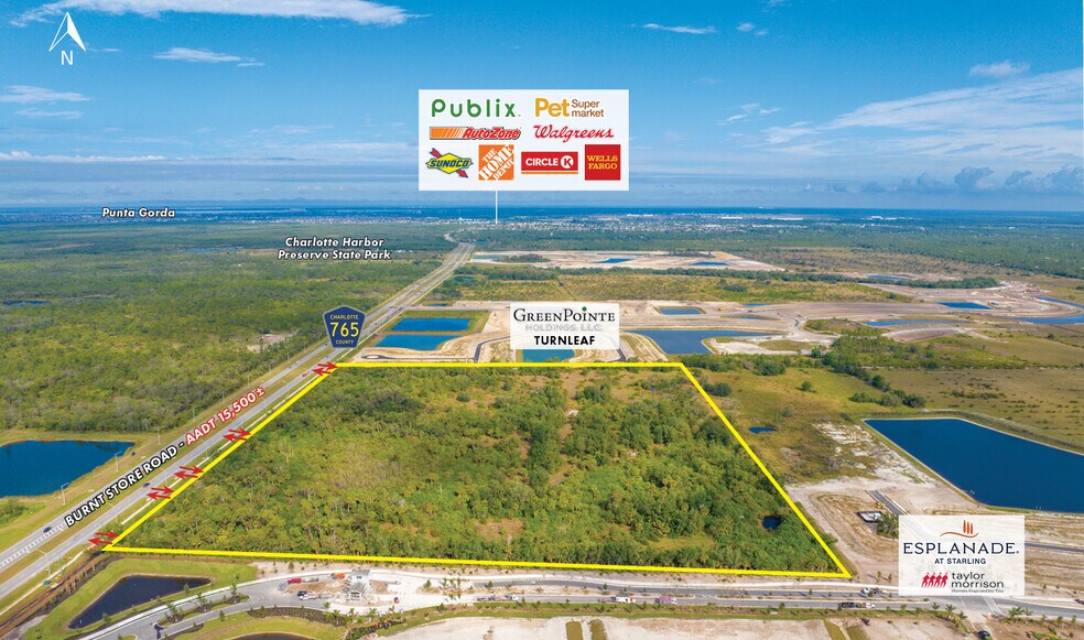 13416 Burnt Store Rd, Punta Gorda, FL à vendre - Aérien – Image 2 sur 4