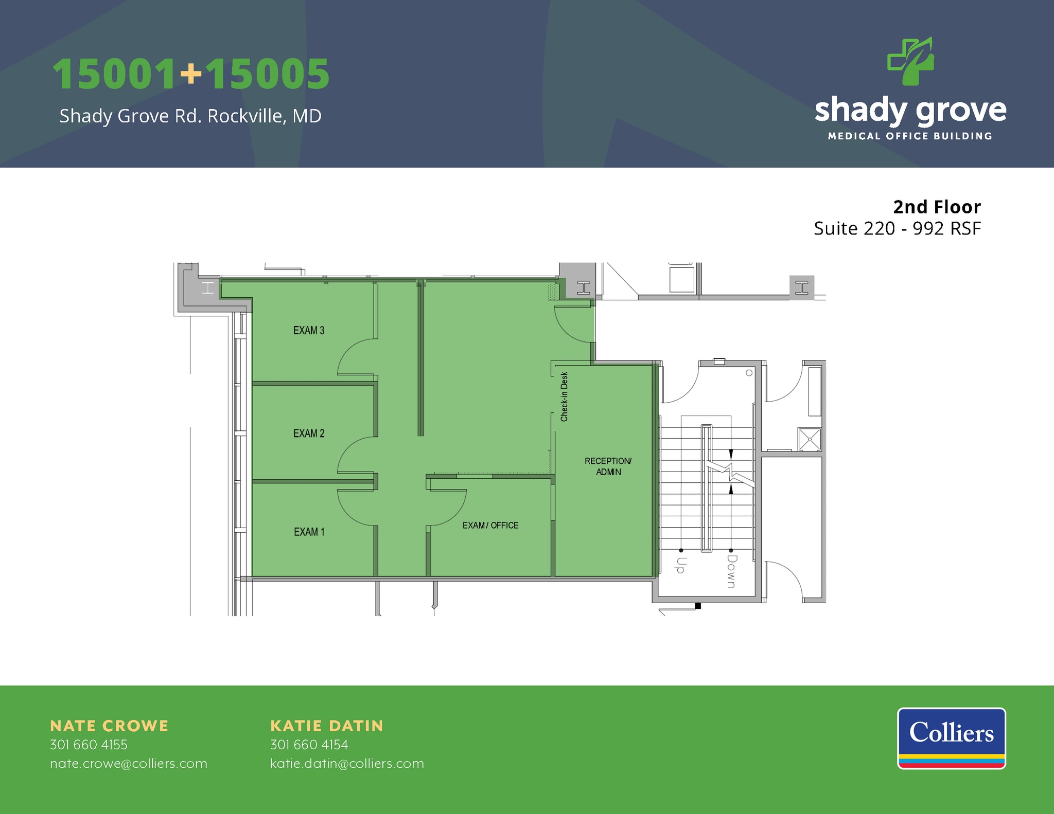 15005 Shady Grove Rd, Rockville, MD à louer Plan d’étage– Image 1 sur 1