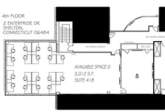 2 Enterprise Dr, Shelton, CT à louer Plan d’étage– Image 1 sur 1