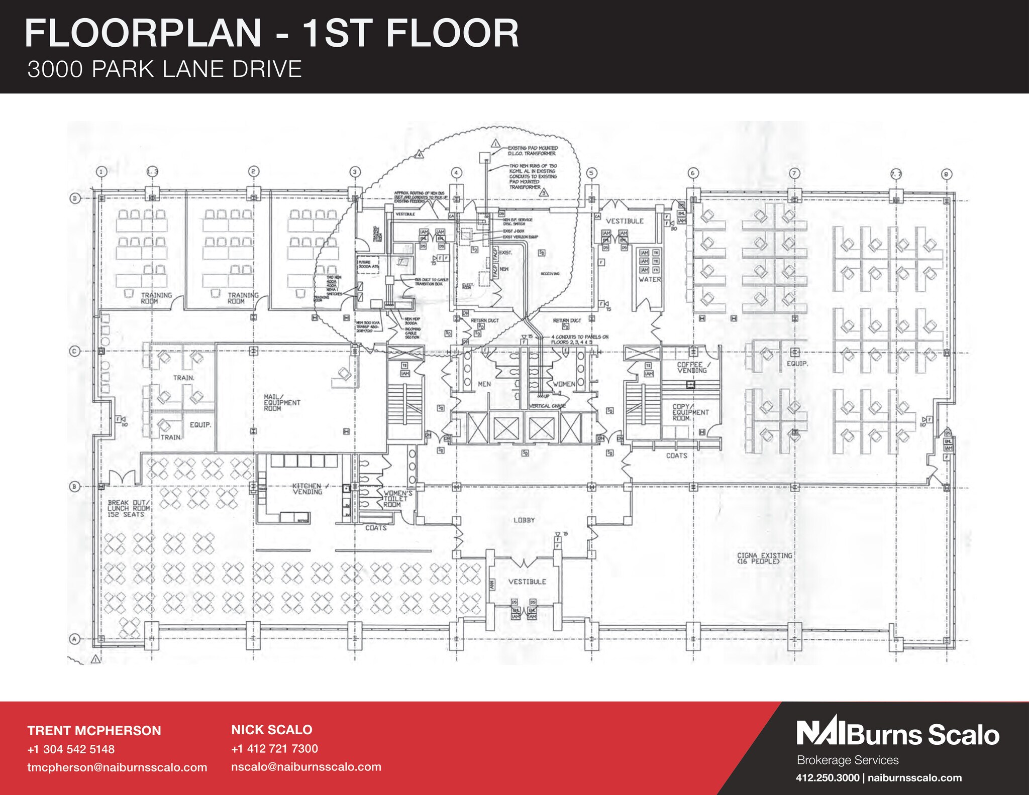 3000 Park Lane Dr, Pittsburgh, PA à louer Plan d’étage– Image 1 sur 1