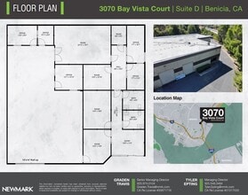 3070 Bay Vista Ct, Benicia, CA à louer Plan d’étage– Image 1 sur 1