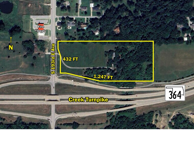 11601 S 193rd East Ave, Broken Arrow, OK à vendre - Aérien – Image 1 sur 4