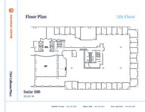 7361 Calhoun Pl, Rockville, MD à louer Plan d’étage– Image 1 sur 1