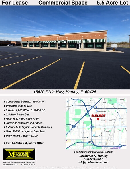 15420 Dixie Hwy, Harvey, IL à louer - Photo intérieure – Image 1 sur 1