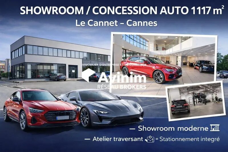 Local commercial dans Le Cannet à vendre Photo de l’immeuble– Image 1 sur 5