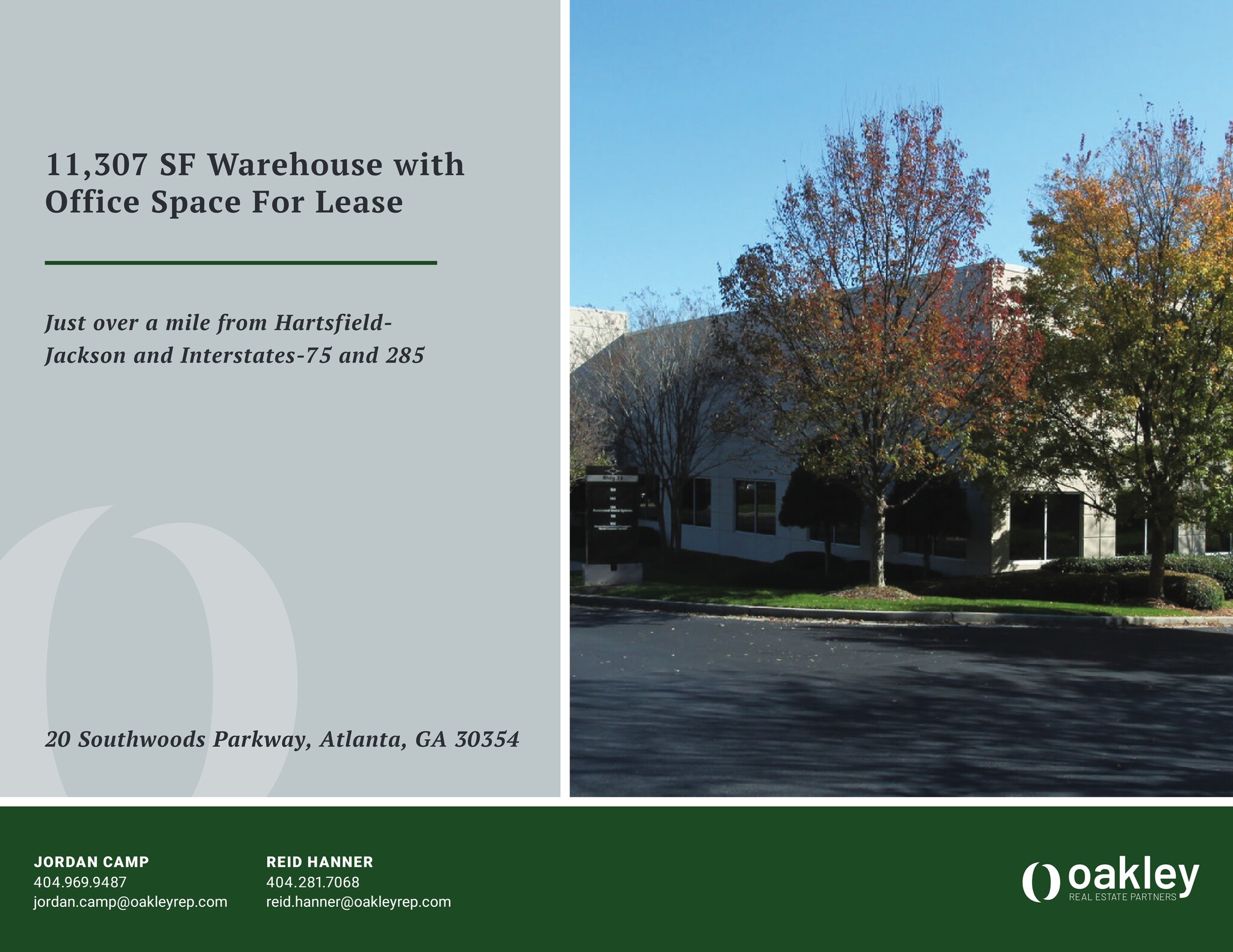 20 Southwoods Pky, Hapeville, GA à louer Plan de site– Image 1 sur 1