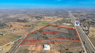 17963 Interstate 35 Access Rd, Lytle, TX - VUE AÉRIENNE  vue de carte - Image1