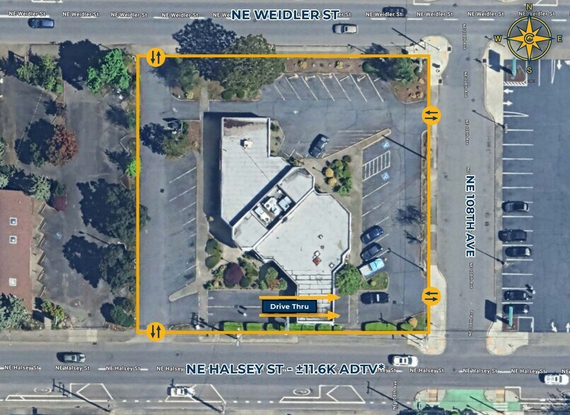 10735 NE Halsey St, Portland, OR à vendre - Plan de site – Image 2 sur 10