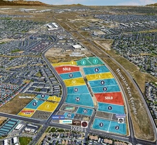 Plus de détails pour NWC Mountain View Corridor & 12600 South, Herriman, UT - Terrain à vendre