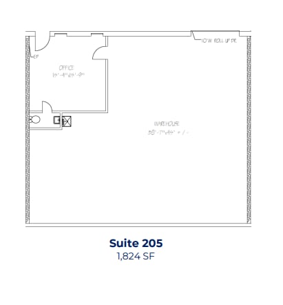 5773-5776 Arrowhead Drive, Virginia Beach, VA à louer Plan d’étage– Image 1 sur 1
