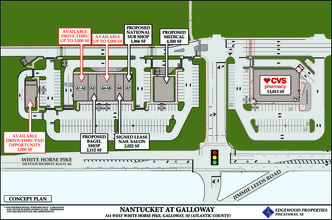 Route 30, Galloway Township, NJ à louer Plan de site– Image 1 sur 1