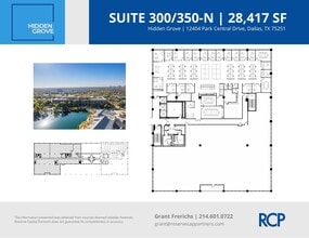 12404 Park Central Dr, Dallas, TX à louer Plan d’étage– Image 1 sur 1