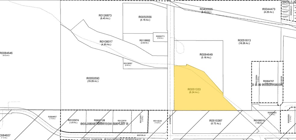 26 S Sunset St, Longmont, CO à louer - Plan cadastral – Image 2 sur 7