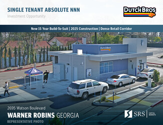 Plus de détails pour 2689 Watson Blvd, Warner Robins, GA - Local commercial à vendre