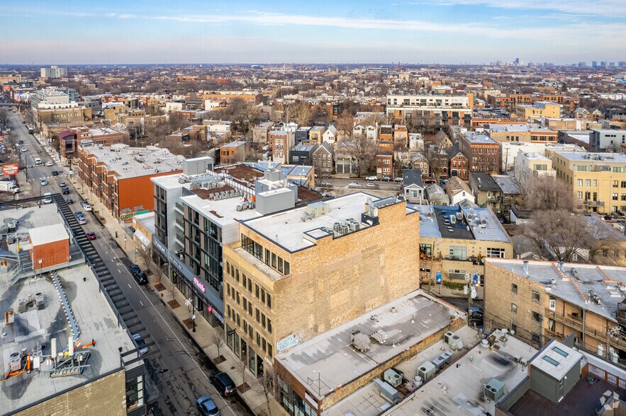 1643 N Milwaukee Ave, Chicago, IL à louer - Aérien – Image 3 sur 3